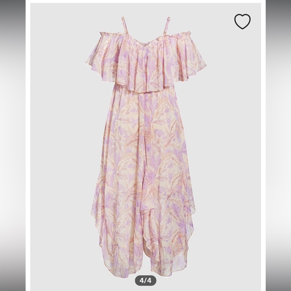 Arna York Blush St Tropez Cold Shoulder Dress Size 22/24 - Picture 15 of 16